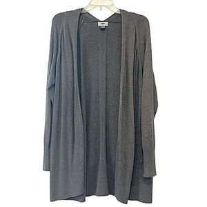 Old Navy Womens Lightweight Grey Open Cardigan Size Large